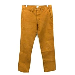 Lands' End Canvas 608 Slim Fit Chino Tan 32x30